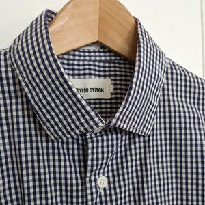 Taylor Stitch Gingham Button-Up - Men's L (42) - Handmade in Portugal